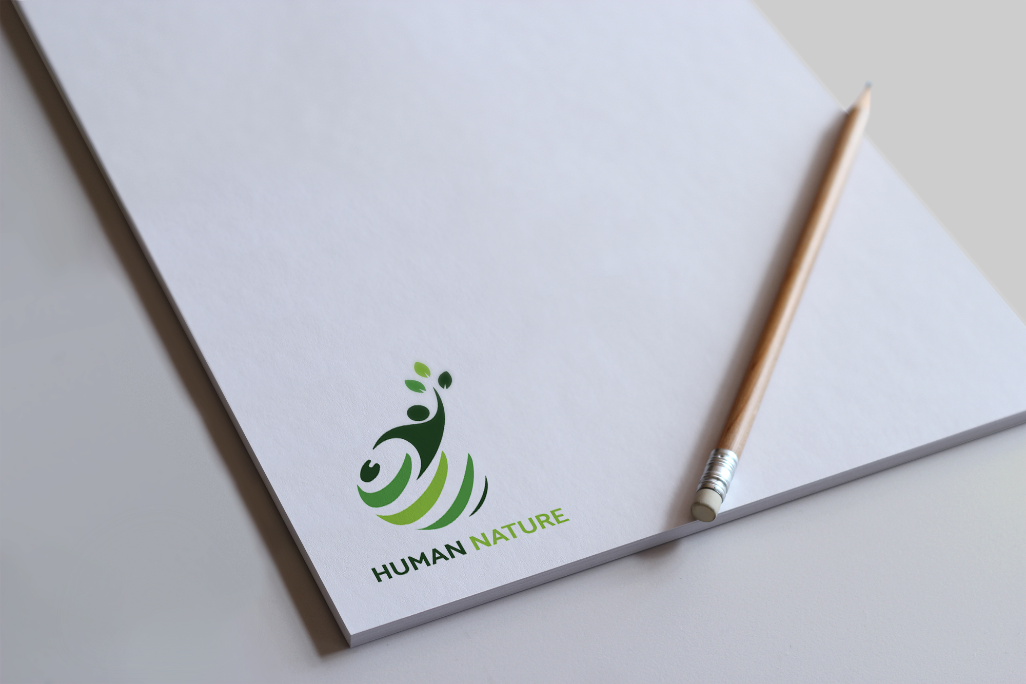 09 Huma Nature Logo Design — graphic design work by Fülöp Hunor