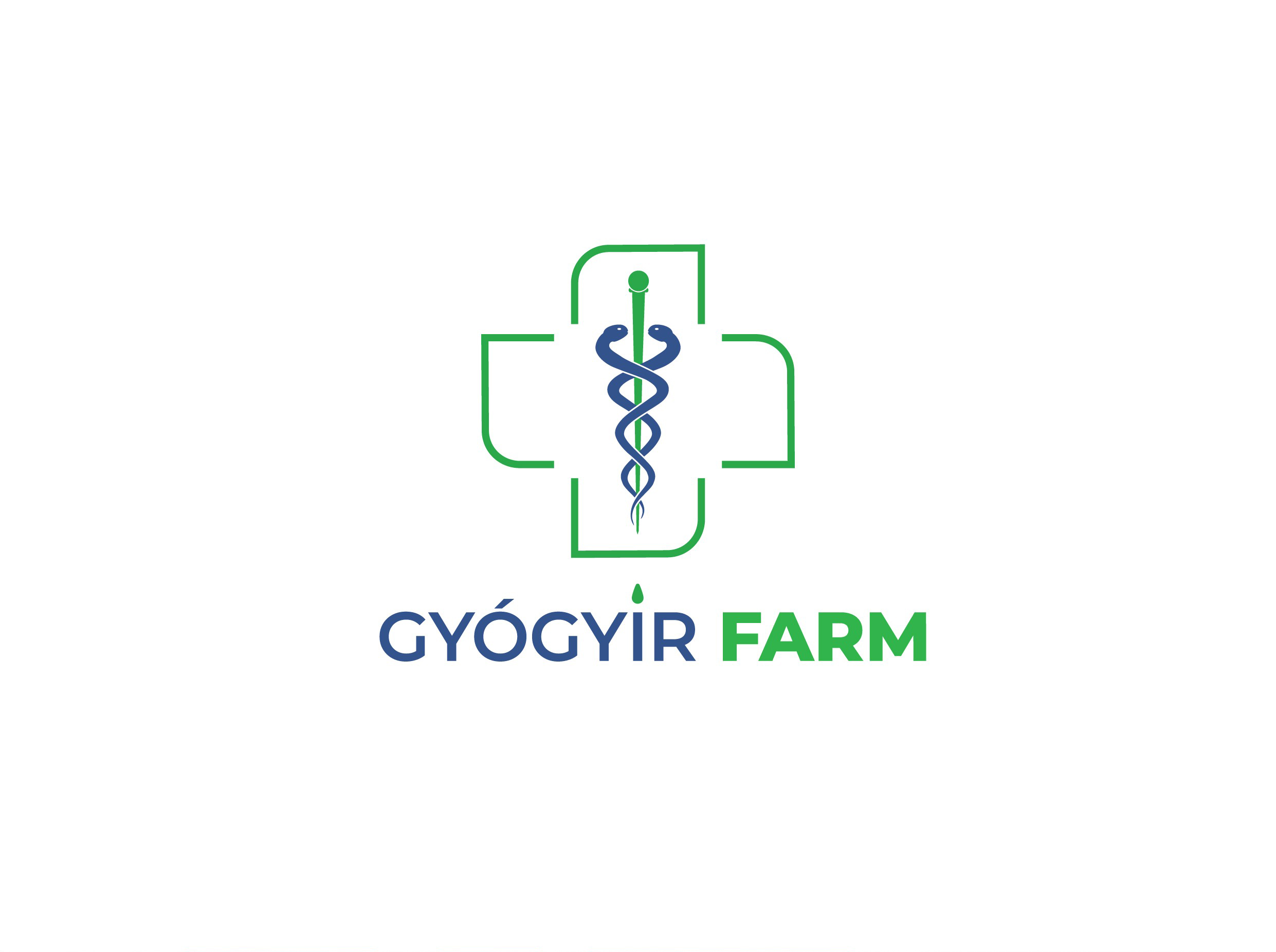 10 Gyogyir Farm Pharmacy Logo Brand Design — graphic design work by Fülöp Hunor